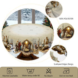 Christmas Nativity Scene Tablecloth