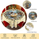 Bible Nativity Scene Christmas Tablecloth