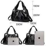 NNEOBA Genuine Leather Crossbody Handbag