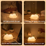 NNEOBA Adorable Elephant Silicone Night Light