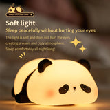 NNEOBA Cute Panda Silicone Night Lamp