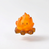 Mini Cartoon Campfire LED Night Light Cute Silicone-Style