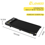 NNEOBA 2.0HP Walking Pad Treadmill