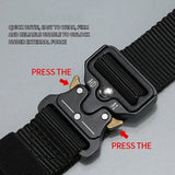 Men's Nylon Tactical Outdoor Belt