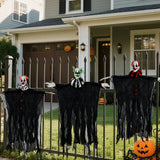 78 × 55CM Halloween Skeleton Clown Hanging Decoration