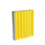 NNEOBA Waterproof Foldable Camping Mat with Aluminum Film Portable Foam Yellow