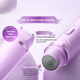 2-in-1 Electric Women's Body Trimmer and Shaver