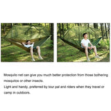 NNEOBA Ultralight Parachute Hammock with Mosquito Net