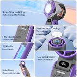 NNEOBA Foldable Portable Handheld Turbo Fan