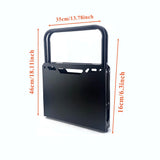 NNEOBA Foldable Hollowed Surface Camping Table Black