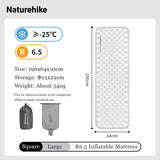 NNEOBA Inflatable Pad 6.5 R-Value Thermal Air Mattress White