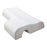 NNEOBA Orthopedic Memory Foam Side Sleeper Pillow Cervical Support White