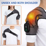 NNEOBA Electric Heated Shoulder Support Wrap with Adjustable Compression