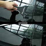 3-Piece Triangle Window Tint Squeegee Set – Soft Rubber Edge Scraper for Car Film & Glass Cleaning