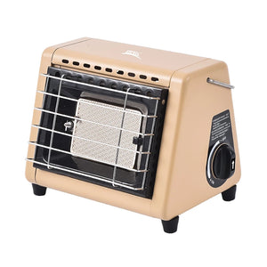 NNEOBA Portable 1500W Butane Tent Infrared Outdoor Space Heater Khaki
