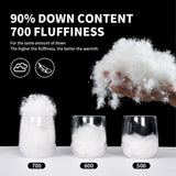 Goose Down Thermal Camping Socks