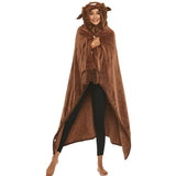 NNEOBA Cartoon Animal Wearable Blanket Hoodie