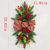 Christmas Staircase LED Wreath Decoration