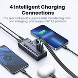 NNEOBA 7-Port USB-C Hub Splitter