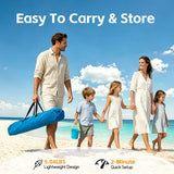 Lightweight Beach Canopy Sun Shelter – UPF 50+ UV Protection Portable Sun Shade for Camping & Picnics