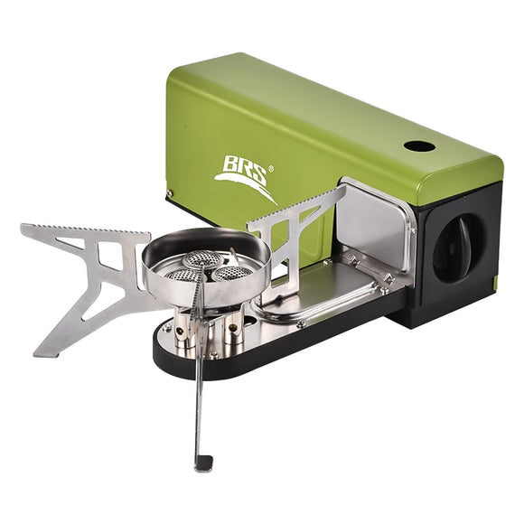 NNEOBA 3800W Portable Folding Camping Gas Stove Butane Cassette Green