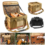 NNEOBA 30L Camping Organizer  Storage Bag Khaki