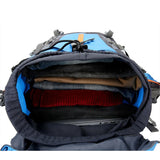 NNEOBA 70L Camping Backpack Tear-Resistant Rucksack Blue