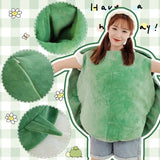 NNEOBA Wearable Turtle Shell Plush Pillow 100cm Green