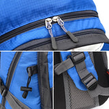 NNEOBA Hiking Backpack Nylon Bag Blue