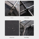 NNEOBA Portable One-Person Inner Tent for Camping Bed Black