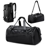 NNEOBA 40L Foldable Sports Gym Travel Duffel Bag Black