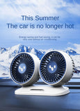NNEOBA USB Dual Head Cooling Fan with Independent Switch