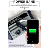 NNEOBA Emergency Solar Portable Weather Radio Green