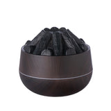 NNEOBA Flame Aroma Humidifier – 300ML Ultrasonic Essential Oil Diffuser with Night Light