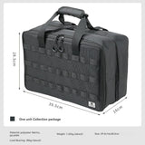 NNEOBA Storage Bag Tactical Camping Organization Black