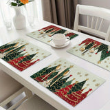 Christmas Tree Printed Placemats