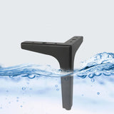 NNEOBA Set of 4 Luxury Metal Furniture Legs