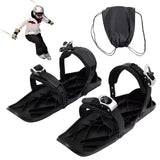 NNEOBA Mini Ski Skates - Adjustable Snow Shoes
