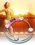 NNEOBA LCD Display Digital Body Weight Scale Pink