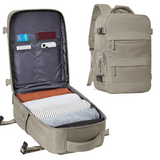 NNEOBA Waterproof Laptop Backpack Grey