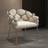 NNEOBA Modern Nordic White Dining Chair