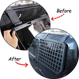 NNEOBA Rear Window Glass Armor Shelf Storage Rack for Land Rover Discovery