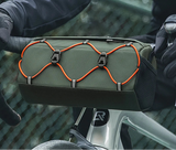 NNEOBA Waterproof Bicycle Tube Bag 2.2L Handlebar Storage Army Green