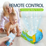 NNEOBA Baby Crawling Toys Musical Elephant