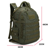 NNEOBA 35L Waterproof Camo Hiking Backpack Green