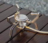 NNEOBA 4800W Windproof Pocket Stove Silver