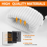 NNEOBA 1 Pair Heat-Resistant Oven Gloves Black