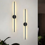 NNEOBA Modern Black LED Wall Lamp: Stylish Home Lighting