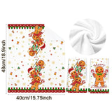 2-Piece Christmas Plaid Kitchen Towels
