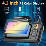 NNEOBA Industrial Endoscope Camera 4.3-inch IPS Display (1080P )